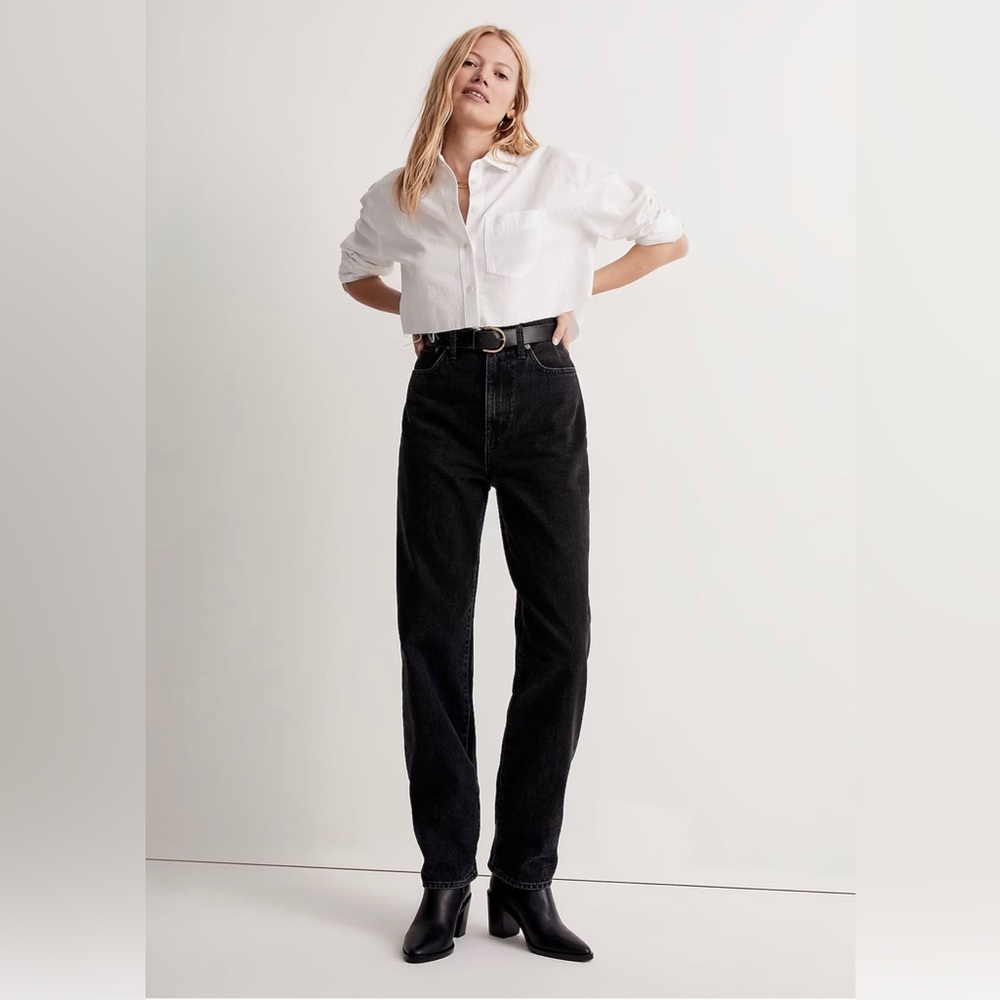 Madewell baggy straight jeans